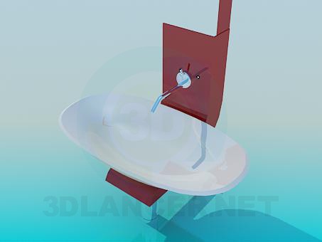 modelo 3D Amplia cuenca - escuchar modelo 3D Amplia cuenca - escuchar