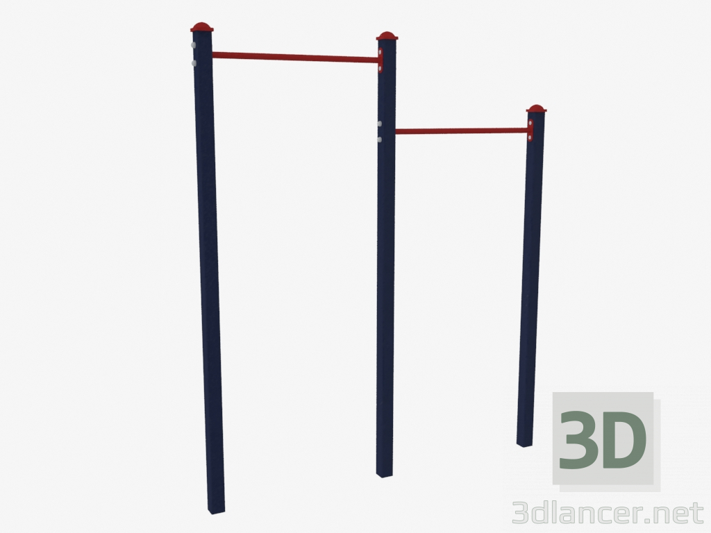 modèle 3D Complexe sportif (0058) - preview