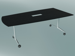 टेबल बिग टी-लेग स्टाइल (2000x1000, 740 मिमी)