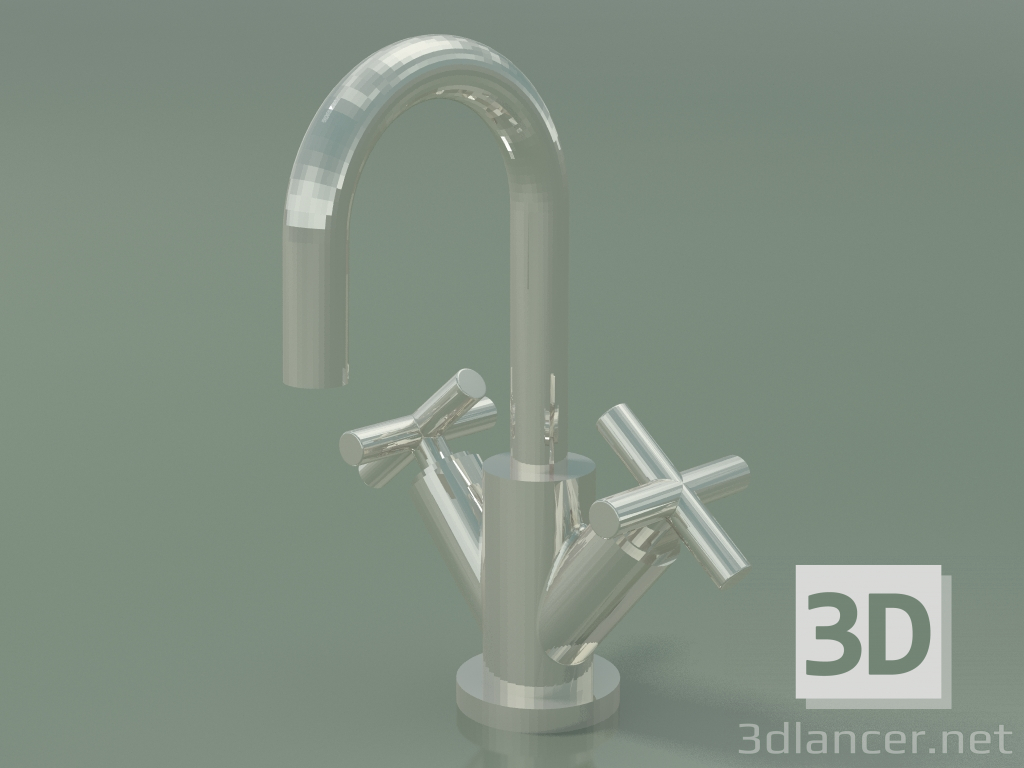 3d model Mixer with two handles (22 302 892-080010) - preview