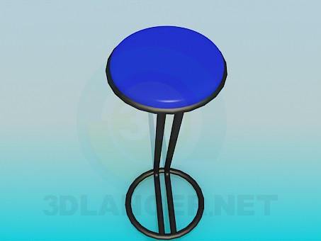 modelo 3D Taburete en la barra - escuchar modelo 3D Taburete en la barra - escuchar