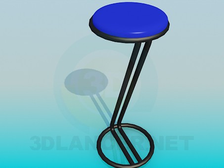 modelo 3D Taburete en la barra - escuchar modelo 3D Taburete en la barra - escuchar