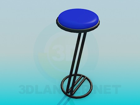 modelo 3D Taburete en la barra - escuchar modelo 3D Taburete en la barra - escuchar