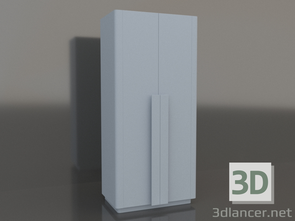 3D modeli Gardırop MW 04 boya (seçenek 3, 1000x650x2200, mavi gök) - önizleme