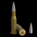 3d Set of 7.62x54 caliber cartridges model buy - render