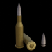 3d Set of 7.62x54 caliber cartridges model buy - render