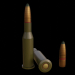 3d Set of 7.62x54 caliber cartridges model buy - render