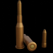 3d Set of 7.62x54 caliber cartridges model buy - render