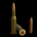 3d Set of 7.62x54 caliber cartridges model buy - render