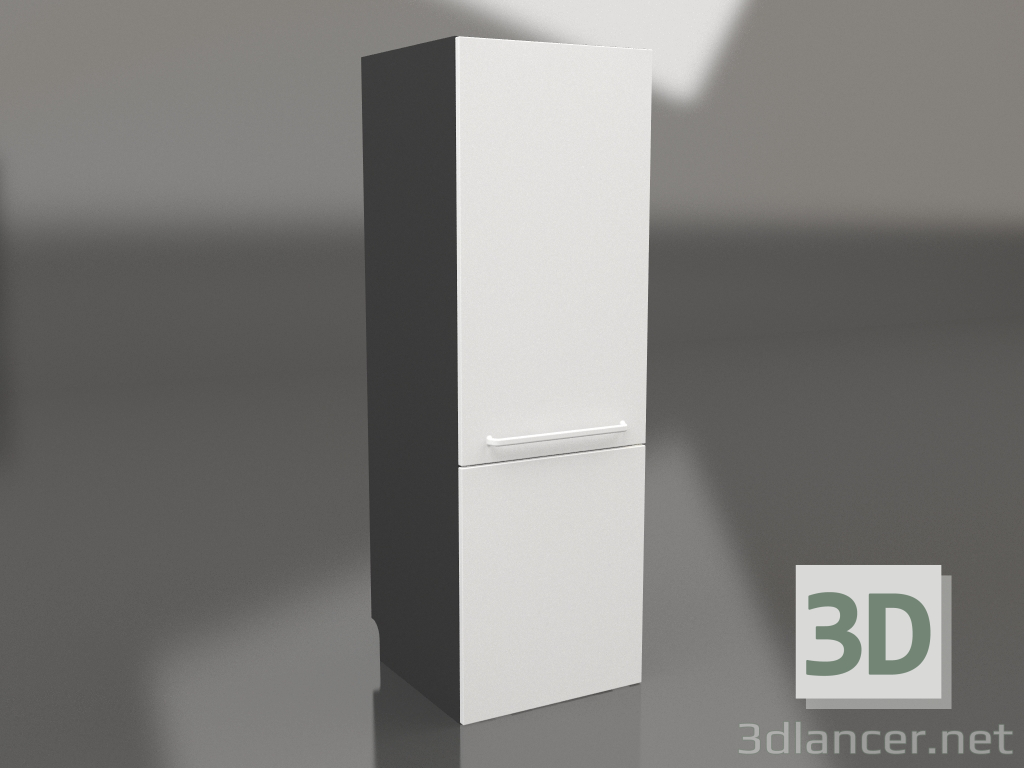 3D Modell Kühlschrank 60 cm (weiß) - Vorschau