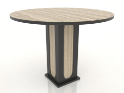 Dining table ROUND Ø 1000 mm (lightened oak)