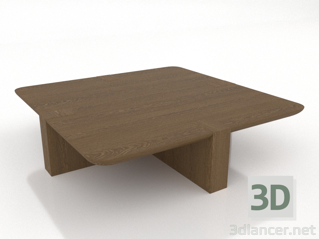 modello 3D Tavolino quadrato PETRA - anteprima modello 3D Tavolino quadrato PETRA - anteprima