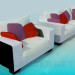 3d model Sofa - preview