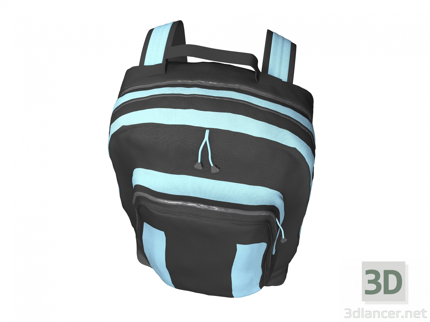 Rucksack 3D-Modell kaufen - Rendern