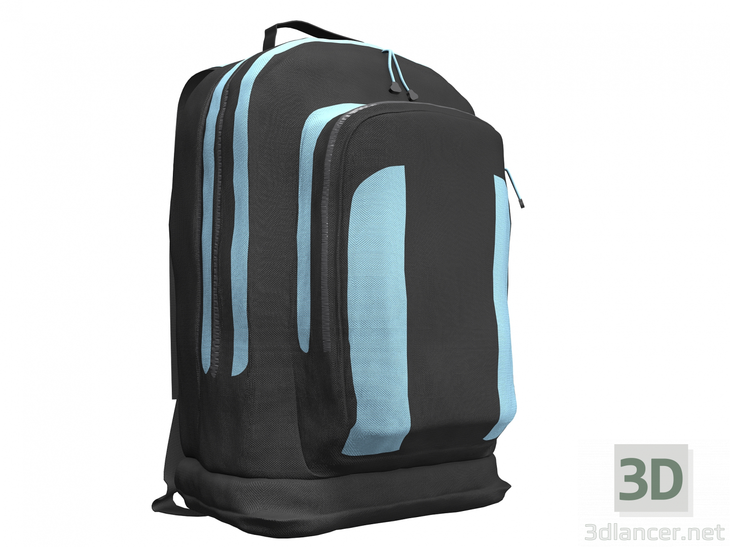 3d Backpack model buy - render