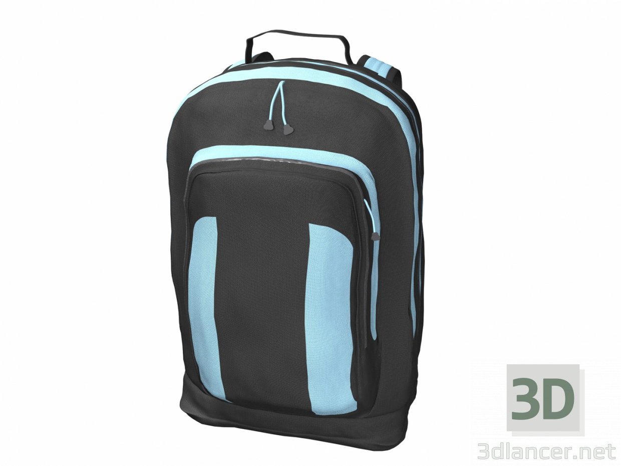 Mochila 3D modelo Compro - render