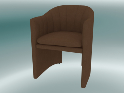 Yemek sandalyesi, ofis mokasen (SC24, H 79cm, 57х59cm, Kadife 4 Clay)