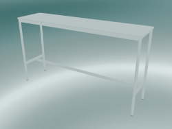 Rechteckiger Tischfuß Hoch 50x190x105 (Weiß)