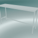 3D modeli Dikdörtgen masa Tabanı Yüksek 50x190x105 (Beyaz) - önizleme