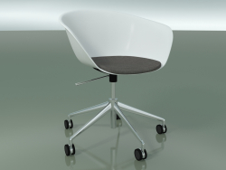 Chair 4229 (5 wheels, swivel, with seat cushion, PP0001)