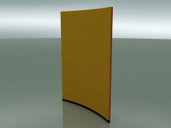 Curved panel 6415 (167.5 cm, 36 °, D 200 cm, two-tone)