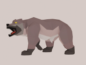 Orso low poly