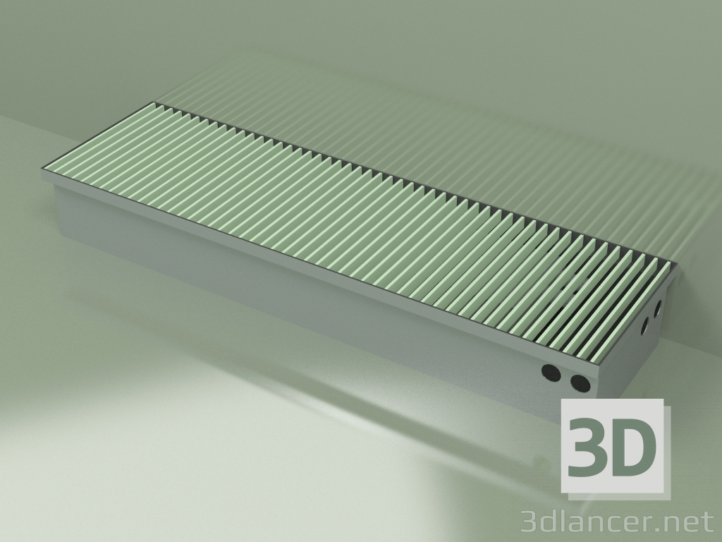 modèle 3D Convecteur gainable - Aquilo F1Т (290х1000х140, RAL 6019) - preview