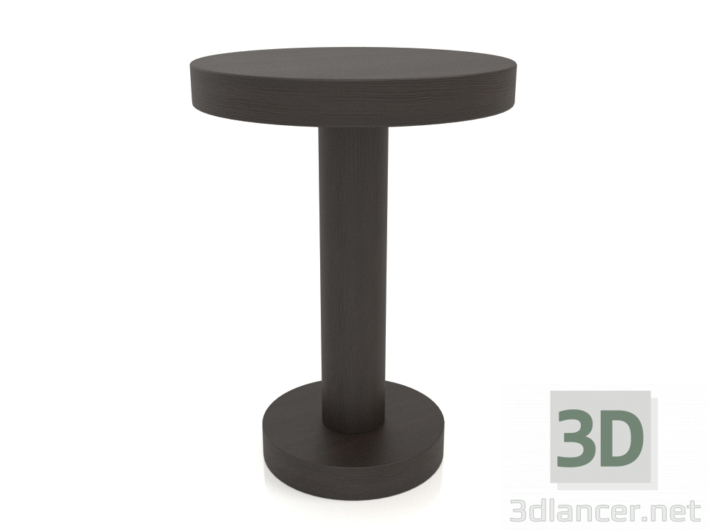modello 3D Tavolino JT 023 (P=400x550, legno marrone scuro) - anteprima