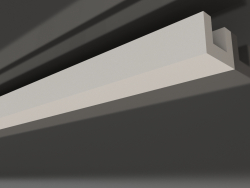 Cornice soffitto in gesso con illuminazione KGC 014 4 (30x40)