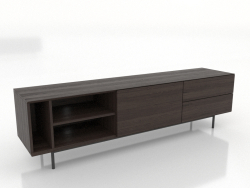 Mueble de TV 3 1800 mm (nogal fresno)
