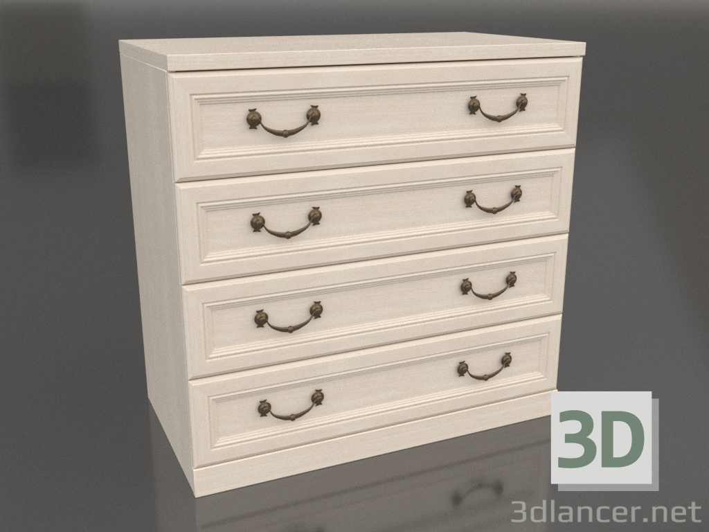 3d model Silla con orinal - vista previa