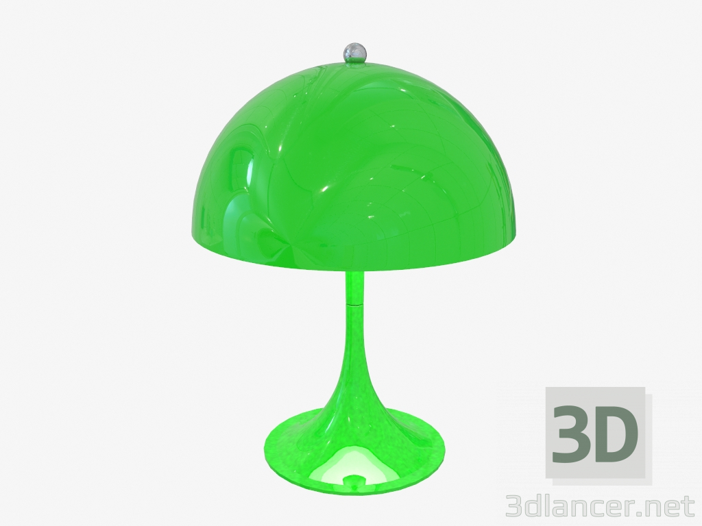 Modelo 3d Candeeiro de mesa PANTHELLA MINI (verde claro) - preview