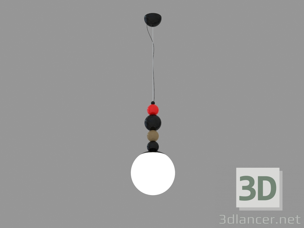 modello 3D Lampadario Kreis (657010101) - anteprima