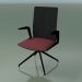 3D Modell Stuhl 4818 (auf einer Überführung, rotierend, mit Polsterung - Stoff und Netz, V39) - Vorschau