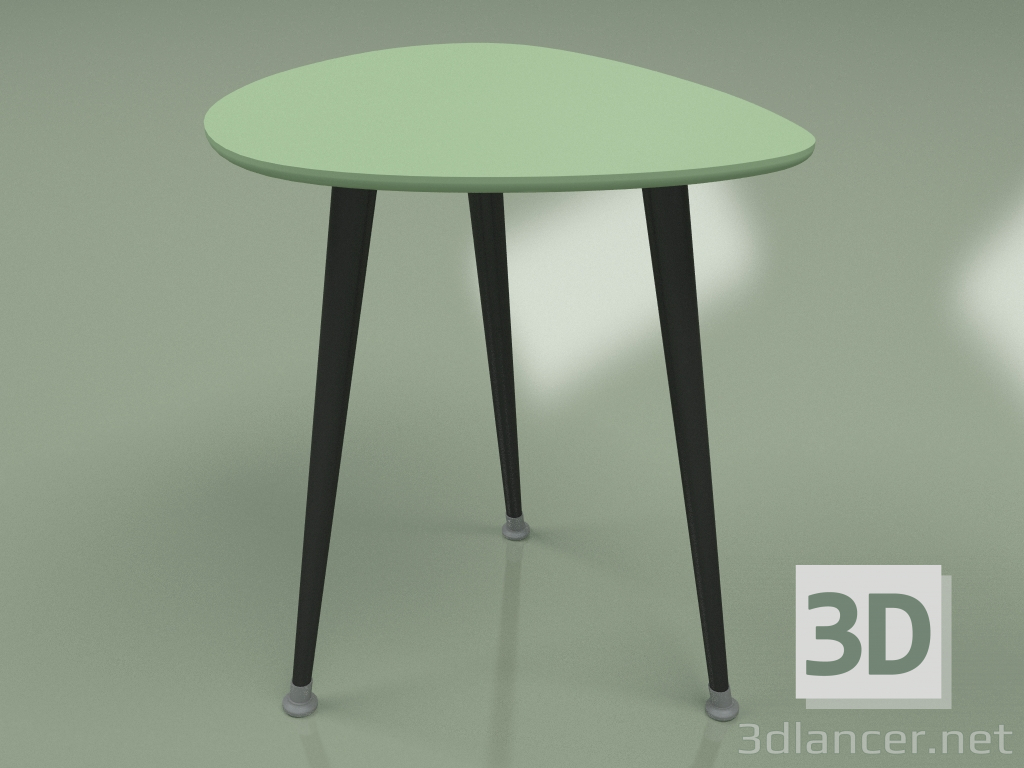 3d модель Приставной столик Капля (кейл) – превью