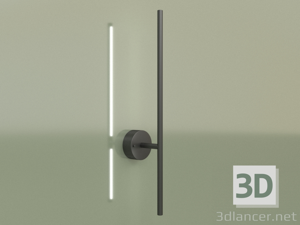 3D modeli Duvar lambası LINE 600 26301-2 (Siyah) - önizleme