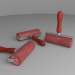 3d model silicone roller - preview