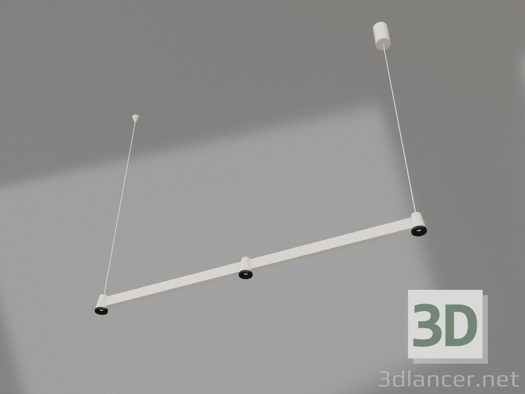 modello 3D Lampada SP-ELIZEO-S1000-16W Day4000 (WH, 35 gradi, 230V) - anteprima