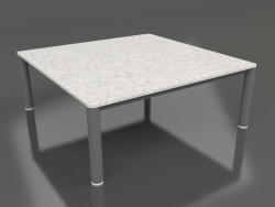 Coffee table 94×94 (Anthracite, DEKTON Sirocco)