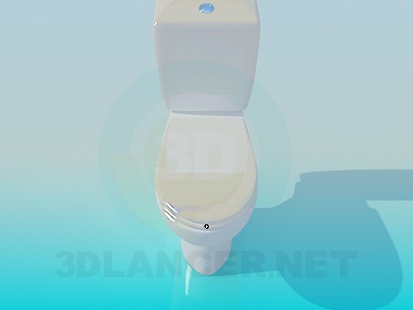 3d модель Унитаз – превью 3d модель Унитаз – превью