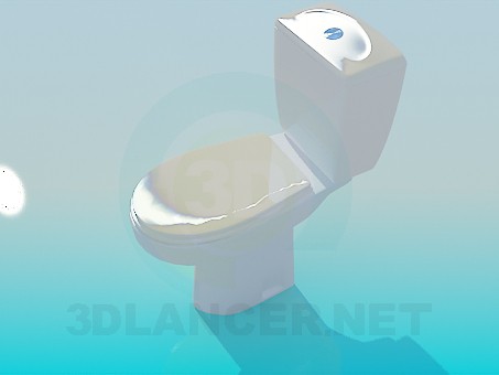 3d модель Унитаз – превью 3d модель Унитаз – превью