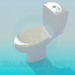 3d model Toilet bowl - preview