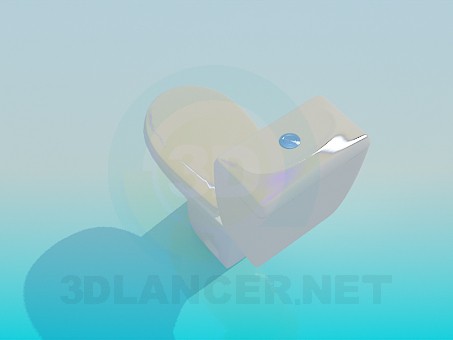 3d модель Унитаз – превью 3d модель Унитаз – превью
