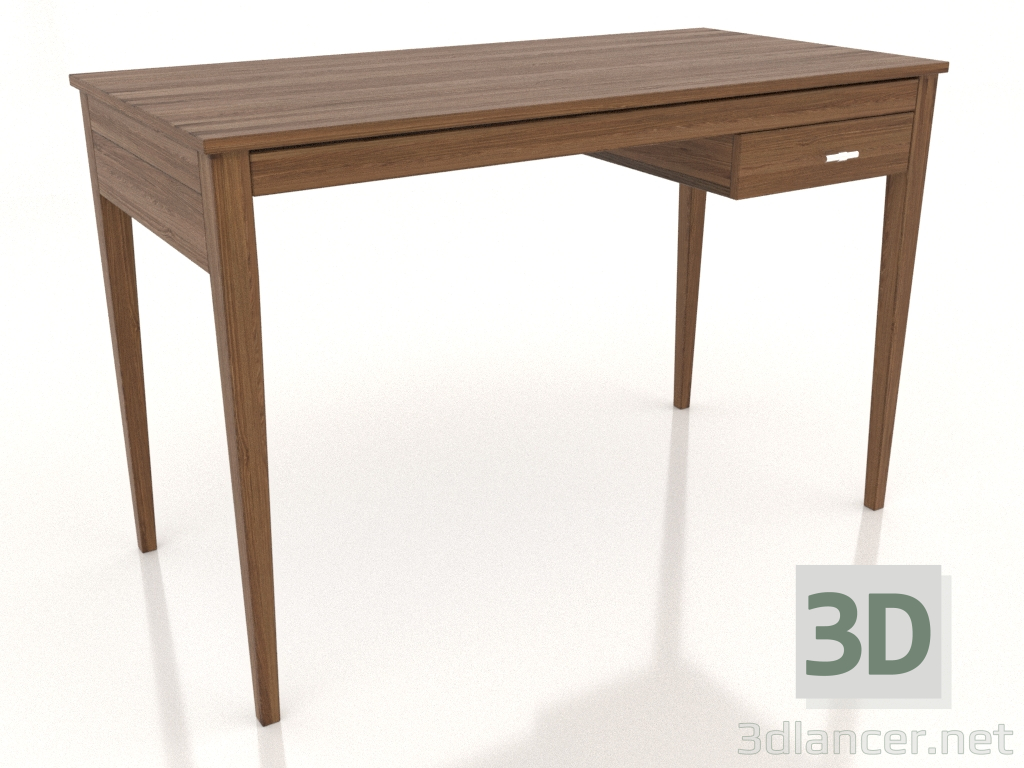 3D modeli Yazı masası 3 1200x600 mm (açık ceviz) - önizleme