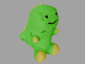 dinosaurio de peluche