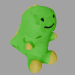 modello 3D di dinosauro di peluche comprare - rendering