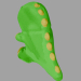 modello 3D di dinosauro di peluche comprare - rendering