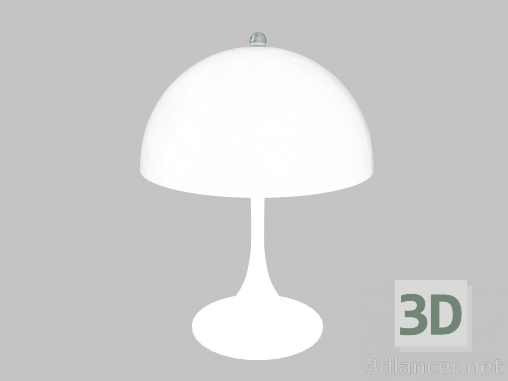 3d model Lámpara de mesa PANTHELLA MINI (blanco) - vista previa