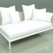 modello 3D Modulo divano sinistro 005 (Metal Milk, Batyline Sand) - anteprima