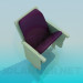 3D Modell Klappbarer Sessel - Vorschau
